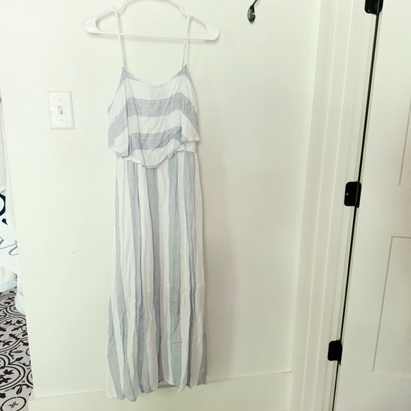 Blue and white striped maxi - Picture 2 of 3